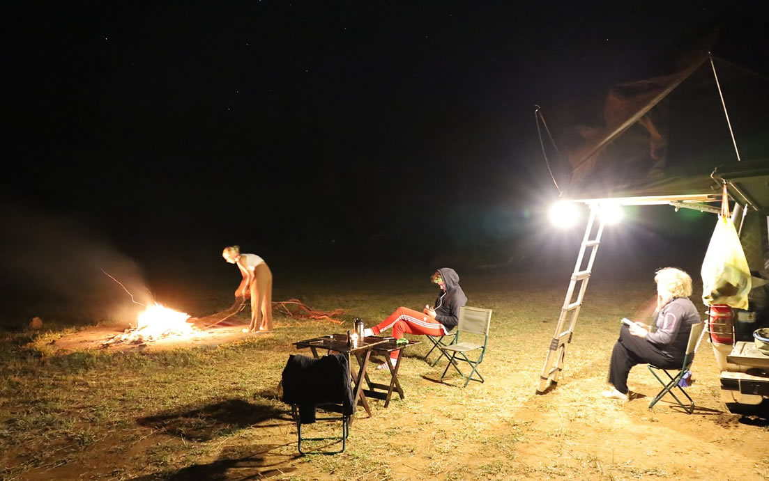 Bush Camping in Murchison Falls National Park